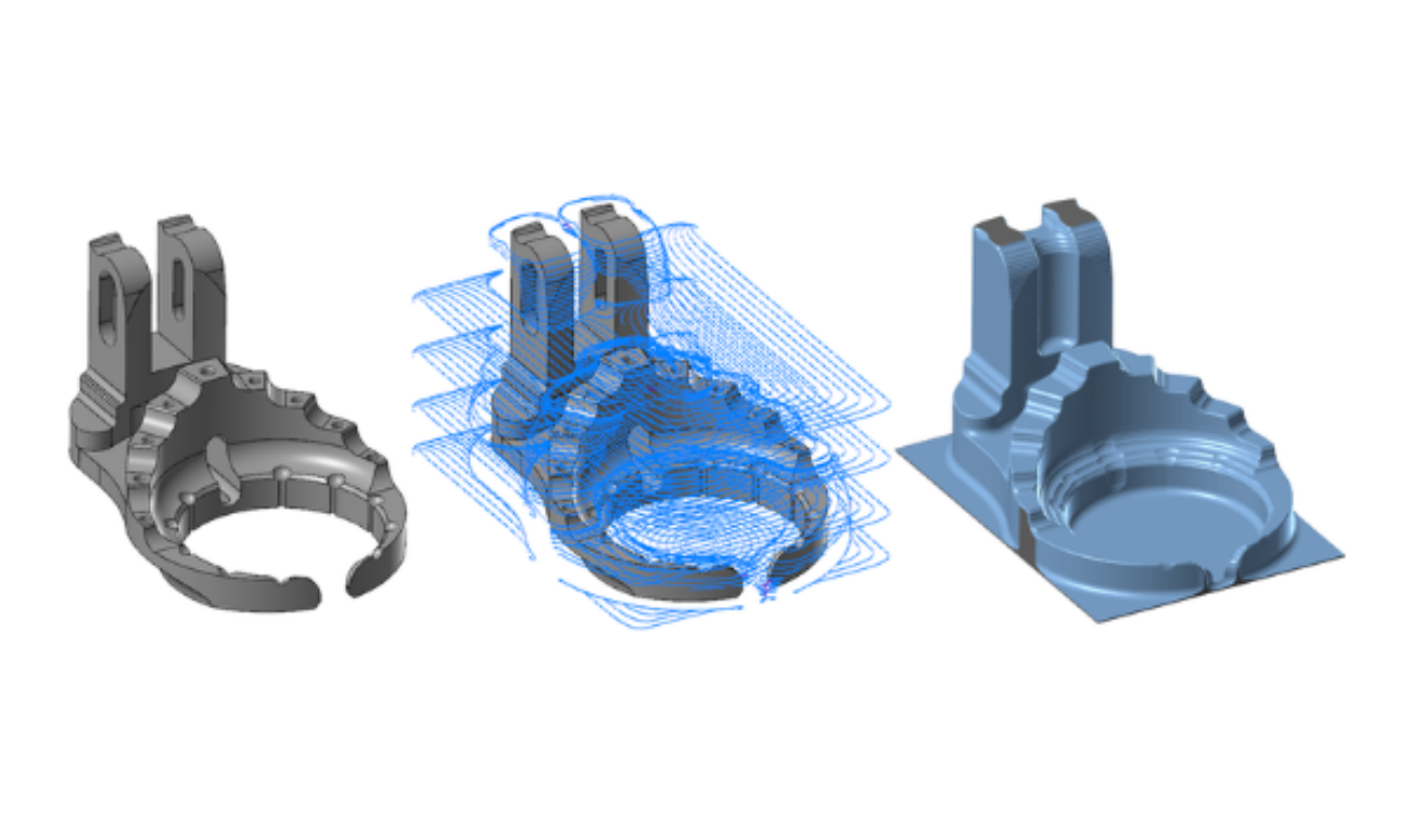 Descubre cómo el OptiRough de Mastercam te ahorra horas de programación CNC